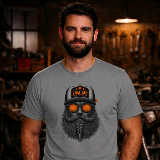 T-Shirt. Zweitakt Nomaden – Der Wikinger.