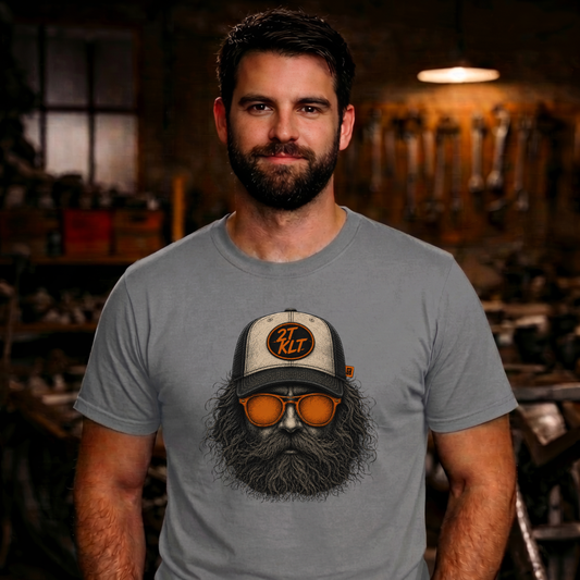 T-Shirt. Zweitakt Nomaden – Der Trucker.