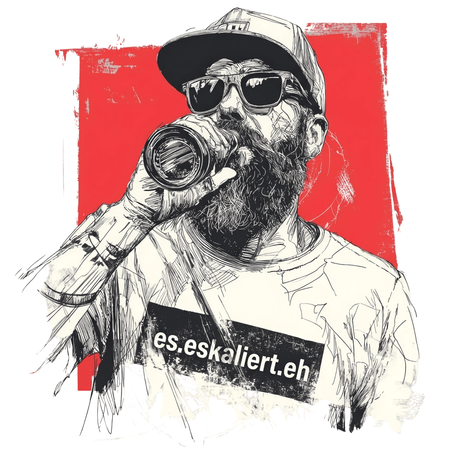 T-Shirt. Es eskaliert eh.