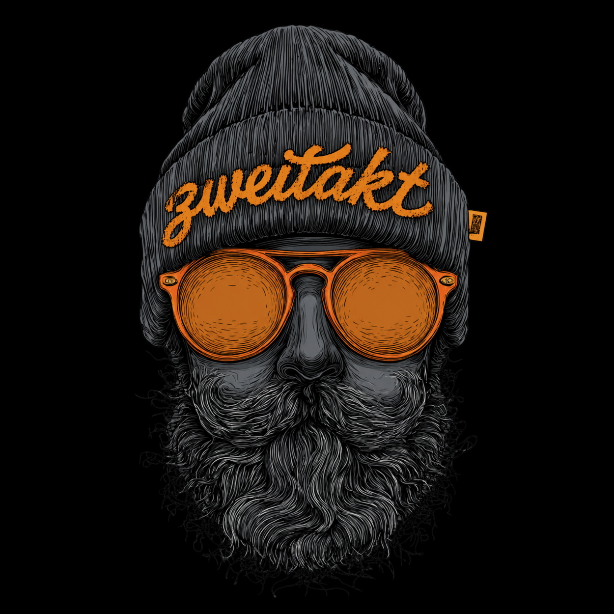 T-Shirt. Zweitakt Style.