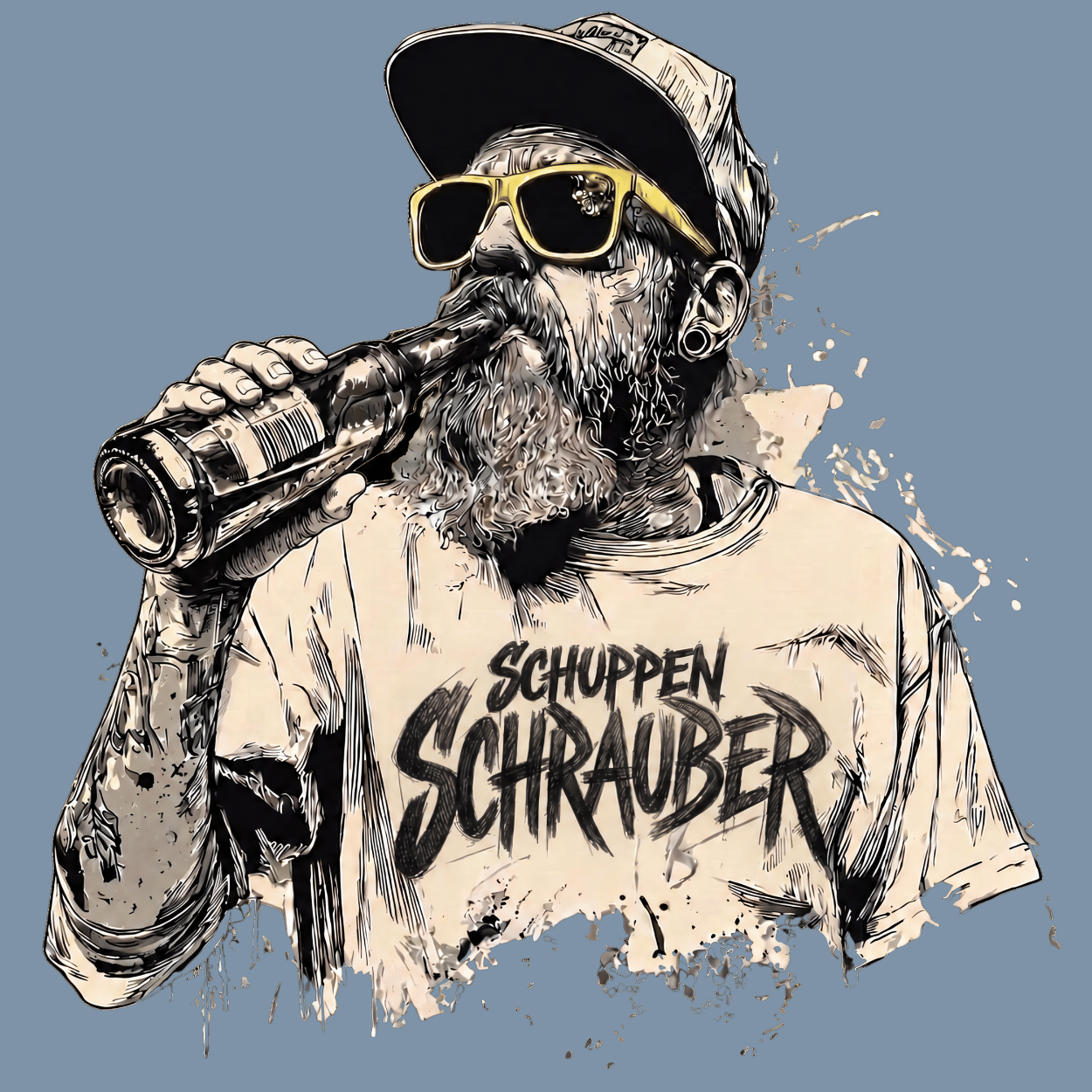 Hoodie Softstyle®. Schuppenschrauber.