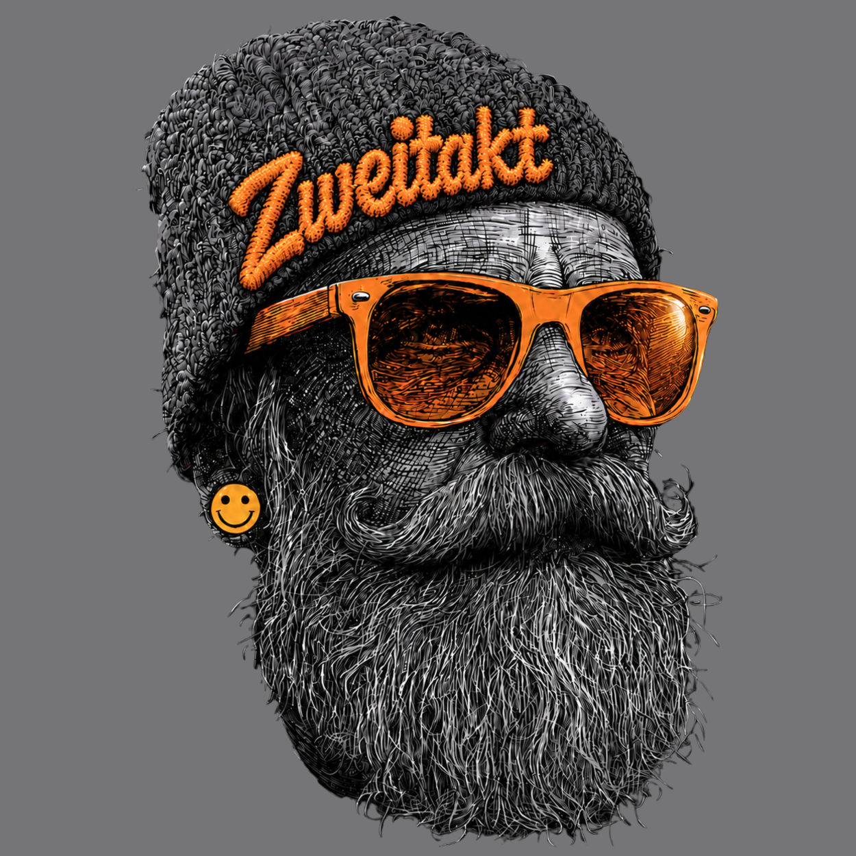T-Shirt. Zweitakt Schrauber.