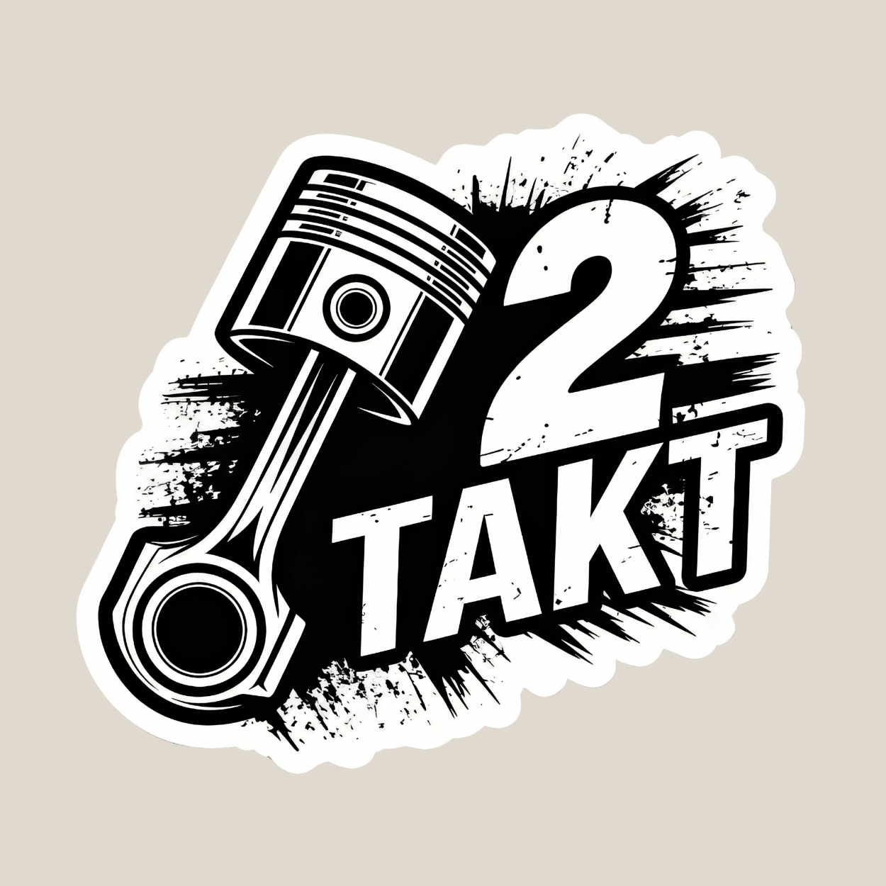 Mädels T-Shirt. 2-Takt.