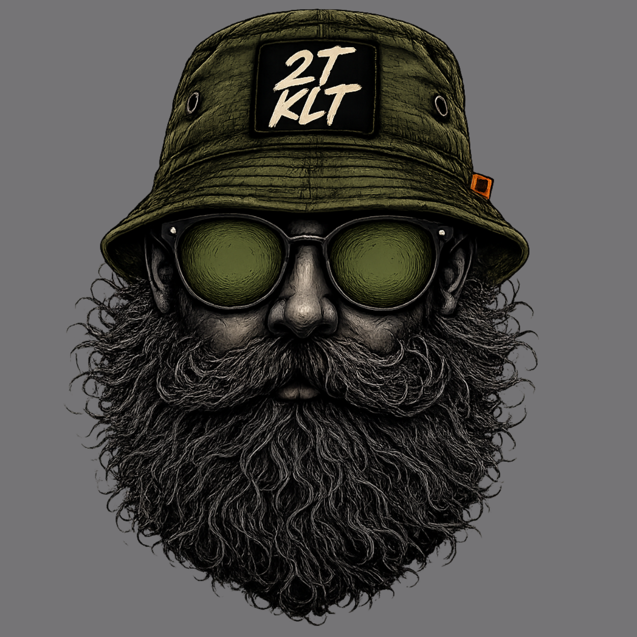 T-Shirt. Zweitakt Nomaden – Der Angler.