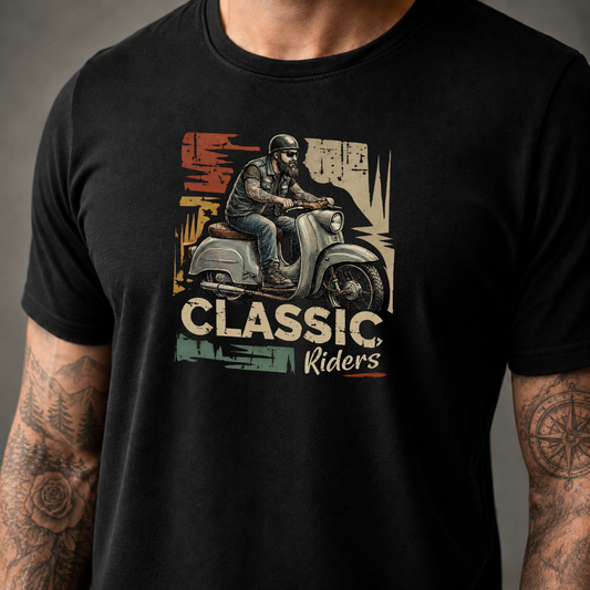 T-Shirt. Classic Riders.