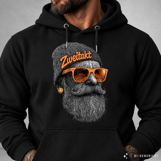 Hoodie Softstyle®. Zweitakt Schrauber.