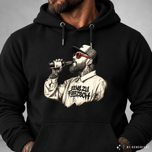 Hoodie Softstyle®. Benzin im Blut.