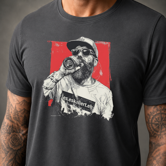 T-Shirt. Generation Zweitakt - Es eskaliert eh.