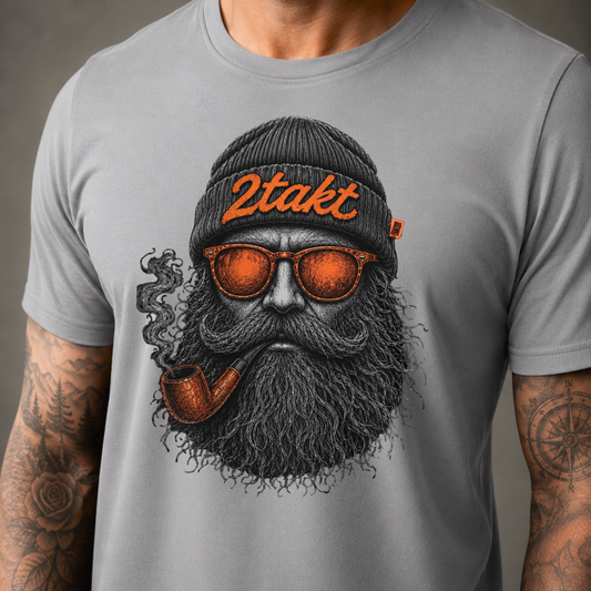 T-Shirt. Zweitakt Nomaden – Der Seemann.