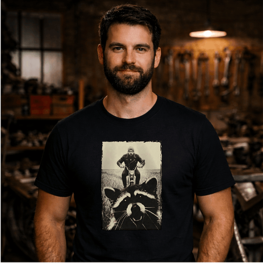 T-Shirt. Racoon.