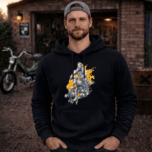 Hoodie Softstyle®. Alte Schule.
