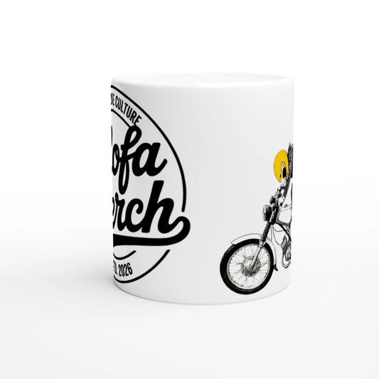Tasse Weiß. Have a nice day.