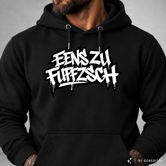 Hoodie Softstyle®. Eens zu fuffzsch.
