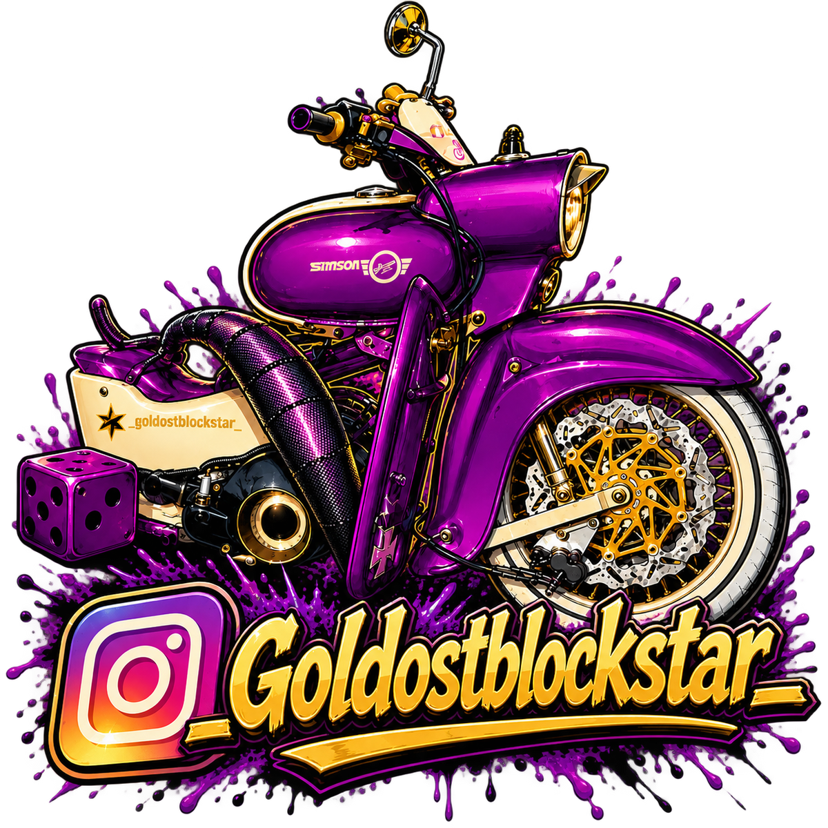 Goldostblockstar