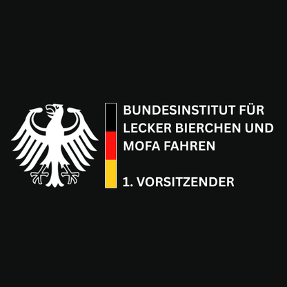 T-Shirt. Lecker Bierchen und Mofa