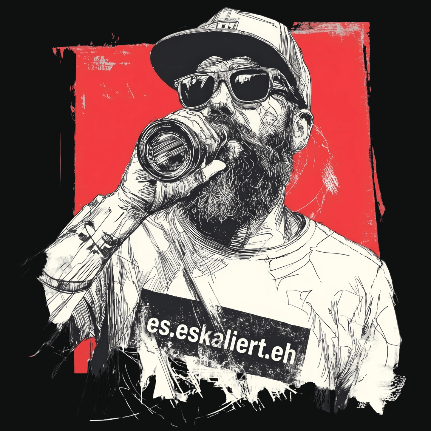 T-Shirt. Es eskaliert eh.