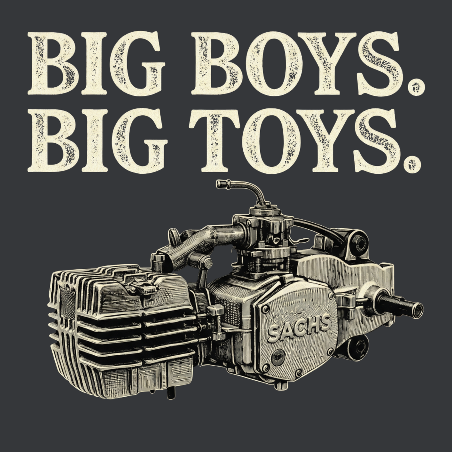 T-Shirt. Big Boys Big Toys.