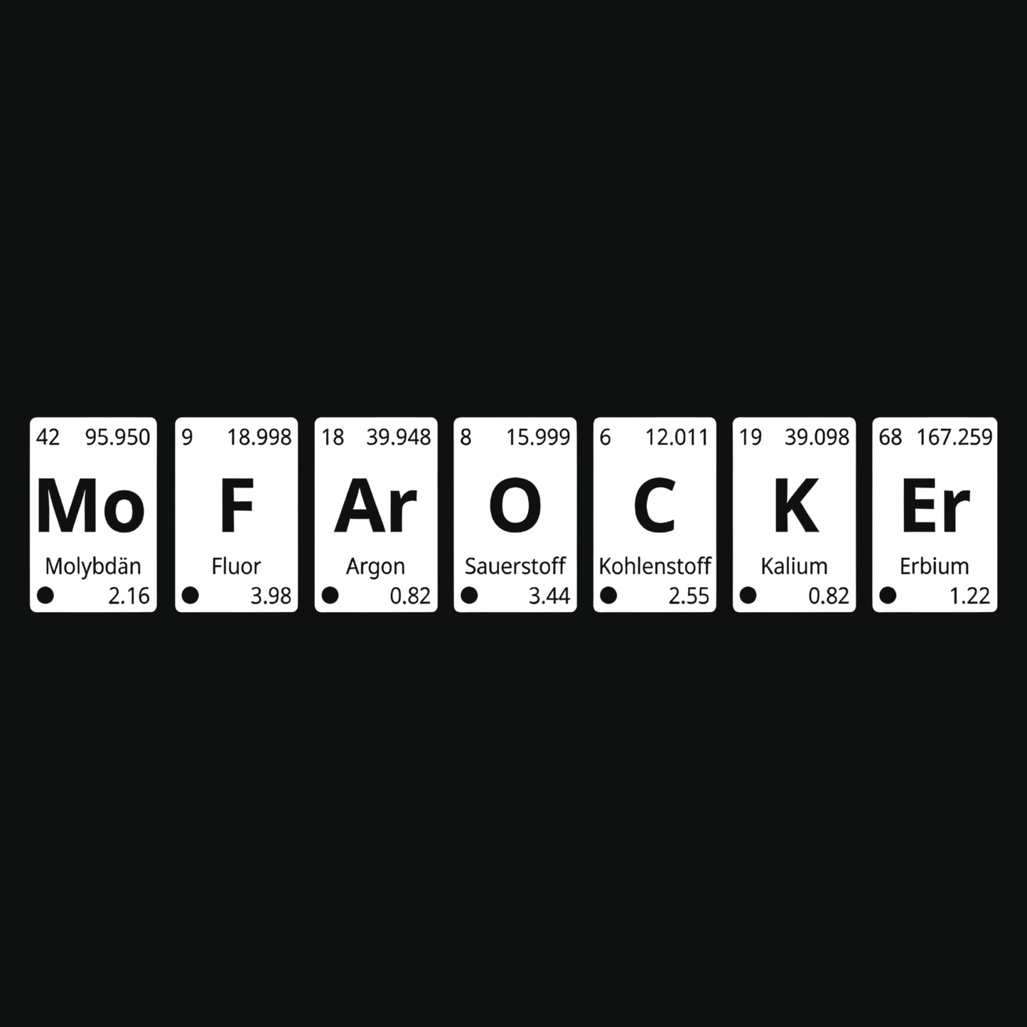 T-Shirt. Mofarocker.