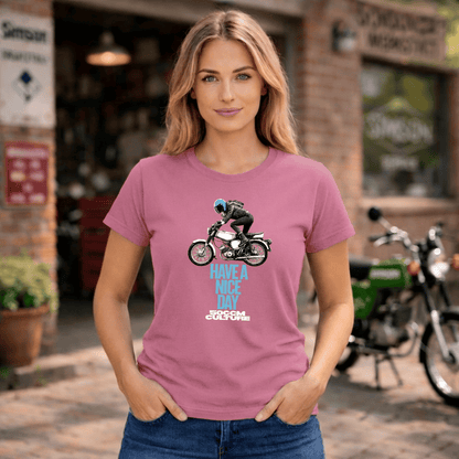 Mädels T-Shirt. Have a Nice Day.