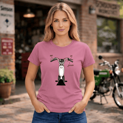 Mädels T-Shirt. Braaap!