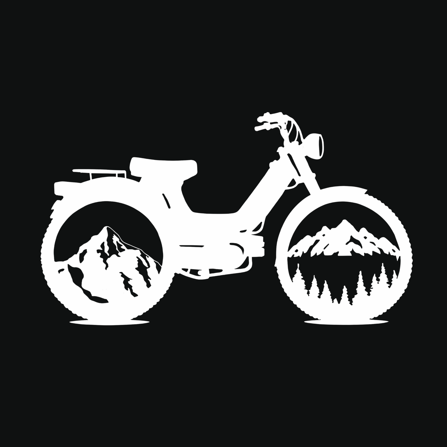 T-Shirt. Freiheit auf zwei Rädern.