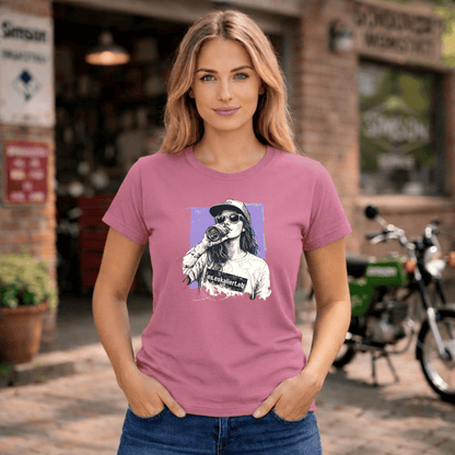 Mädels T-Shirt. Es eskaliert eh.