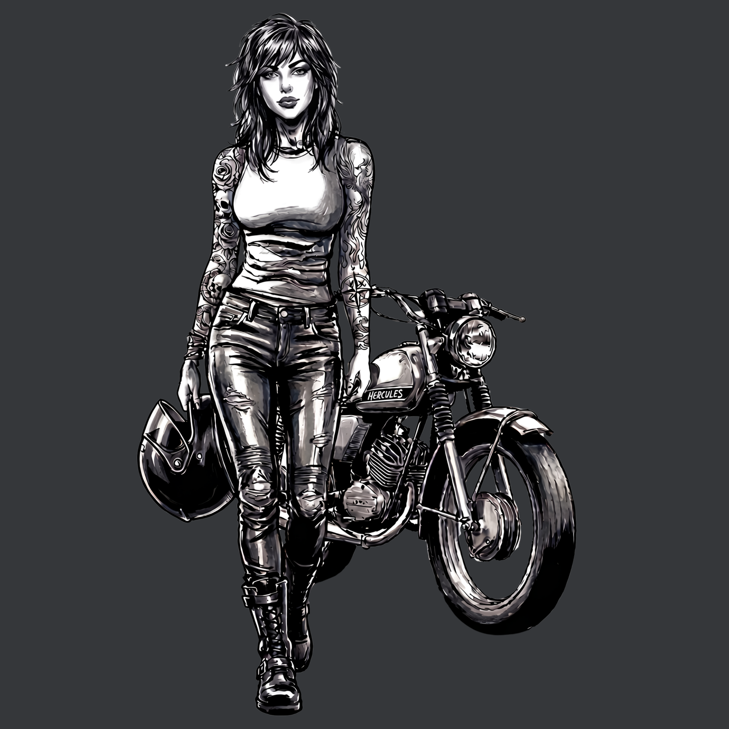 T-Shirt. Hercules Girl.