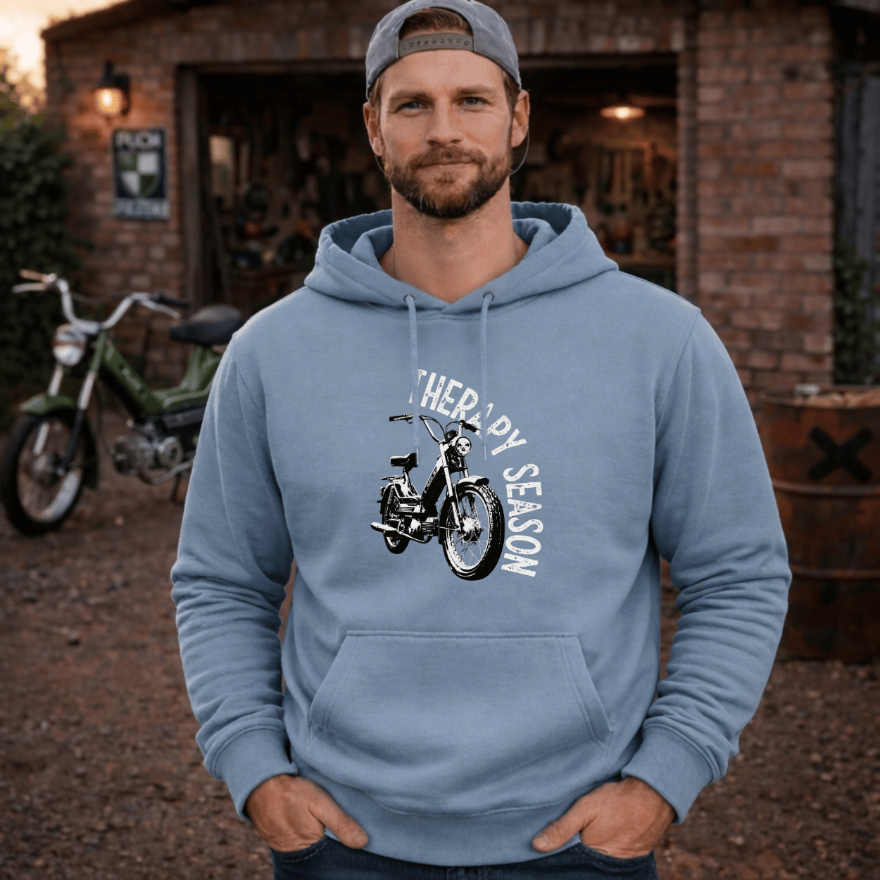 Hoodie Softstyle®. Puch Therapy Season.