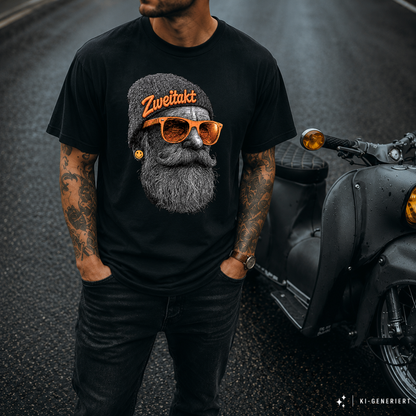 T-Shirt. Zweitakt Schrauber.