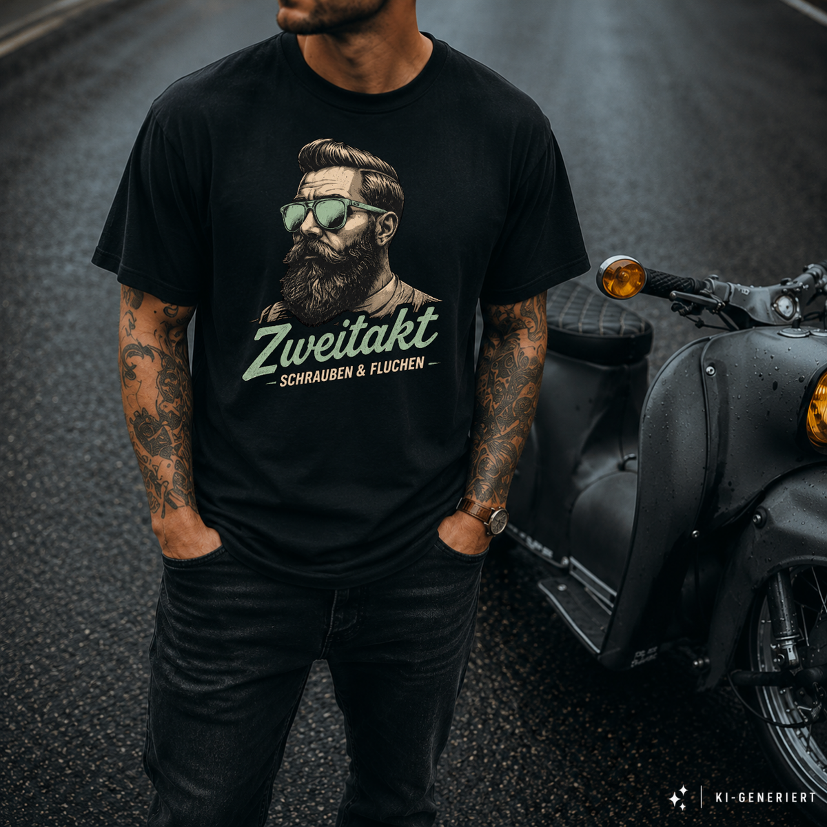 T-Shirt. Schrauben & Fluchen.