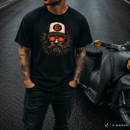 T-Shirt. Zweitakt Nomaden – Der Trucker.