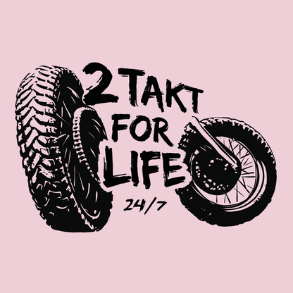 Mädels Hoodie Softstyle®. 2 Takt for Life.