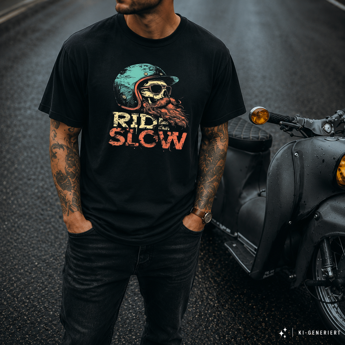 T-Shirt. Ride Slow.
