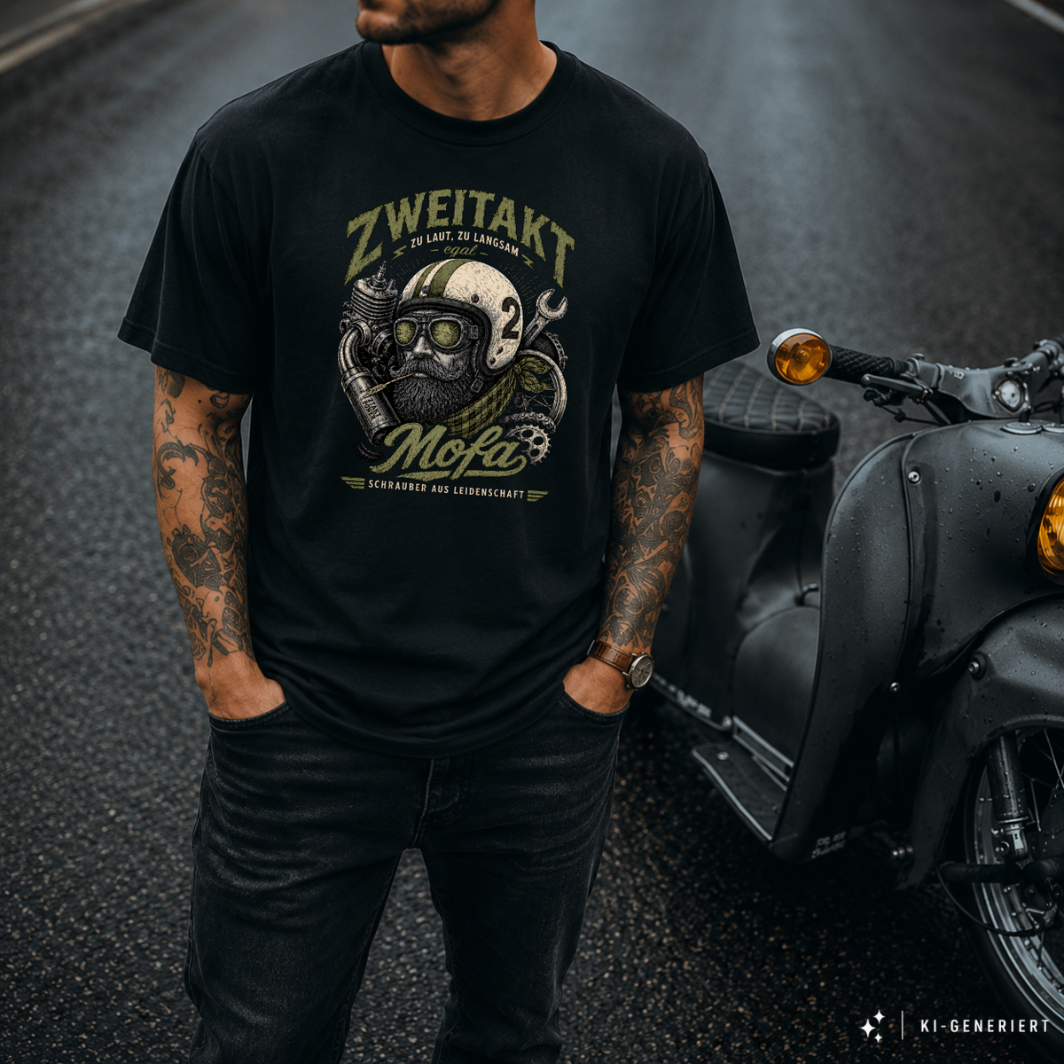 T-Shirt. Schrauber aus Leidenschaft.