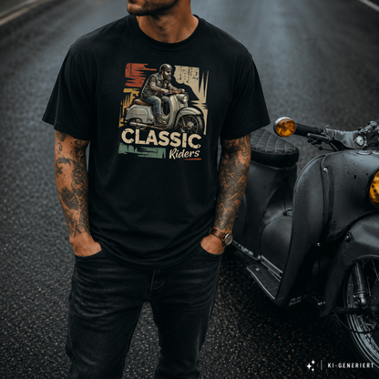 T-Shirt. Classic Riders.