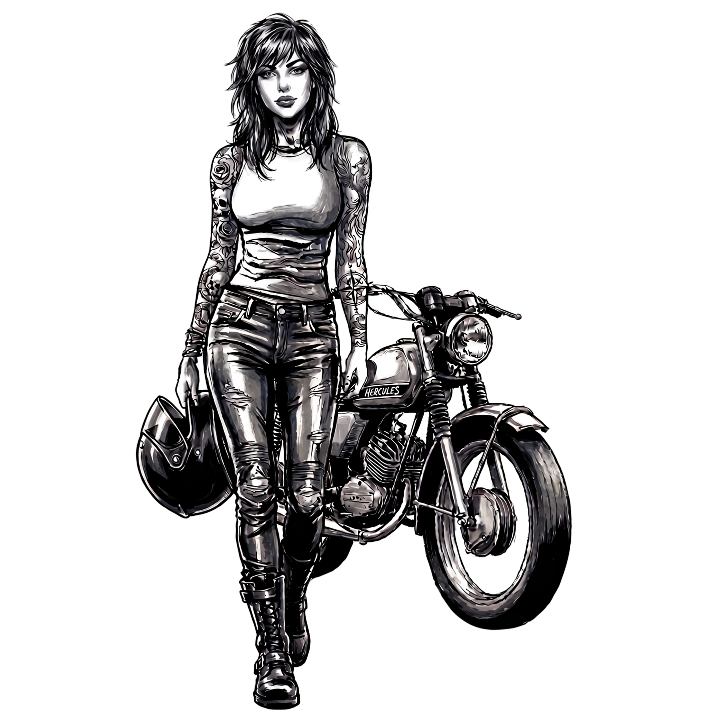 T-Shirt. Hercules Girl.