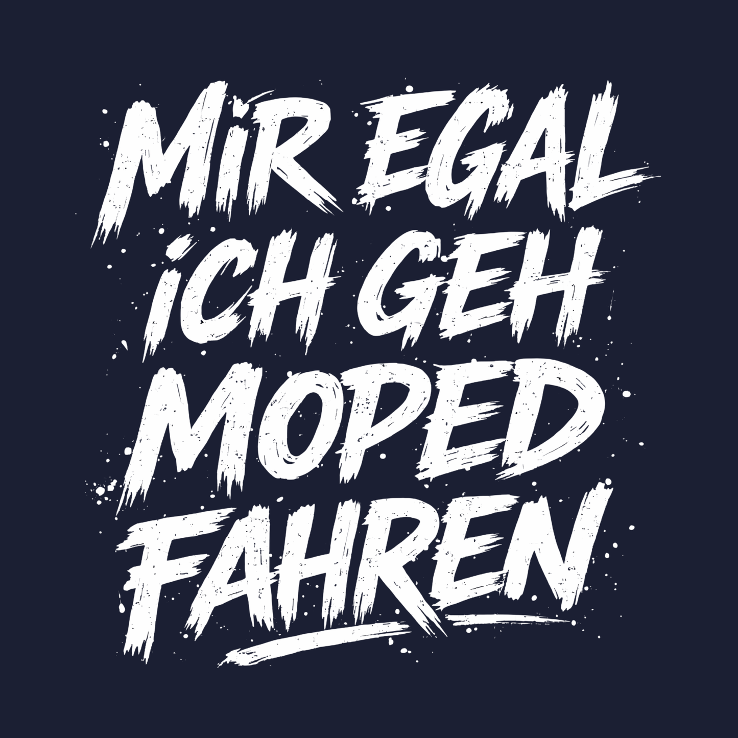 T-Shirt. Mir egal.