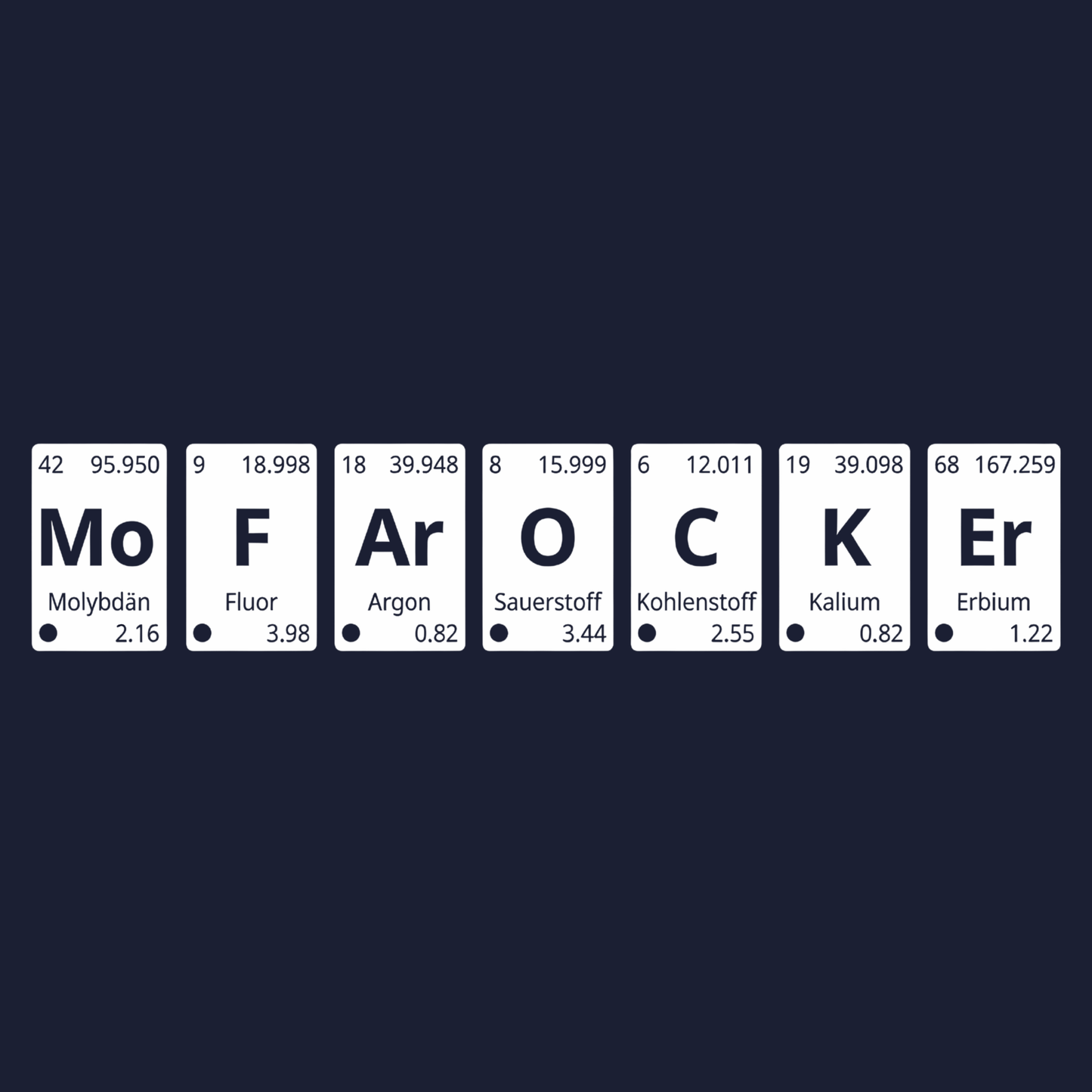 T-Shirt. Mofarocker.