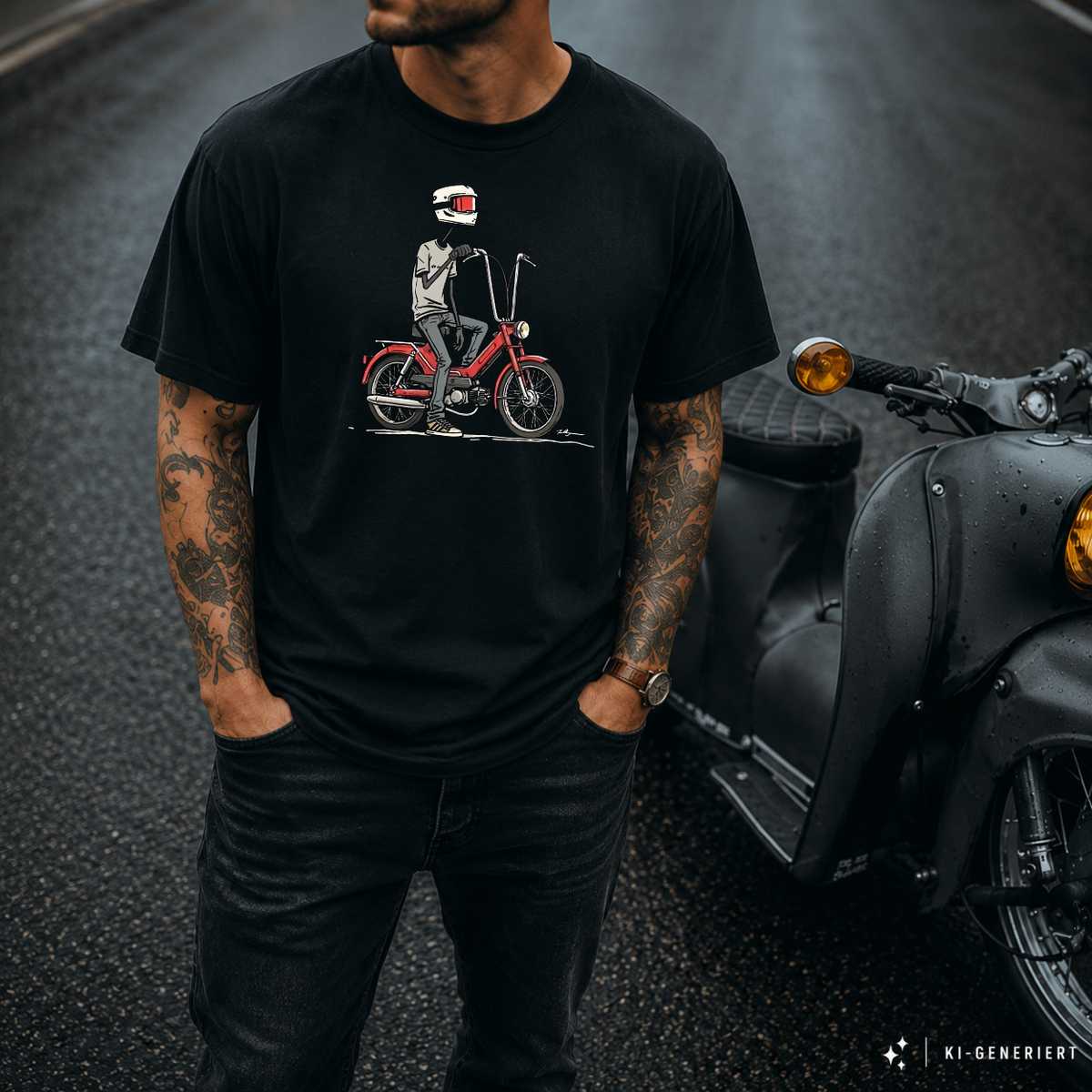 T-Shirt. Daily Rider.