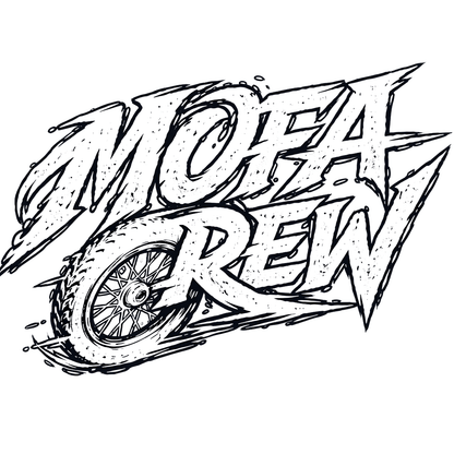 Mädels Hoodie Softstyle®. Mofa Crew.