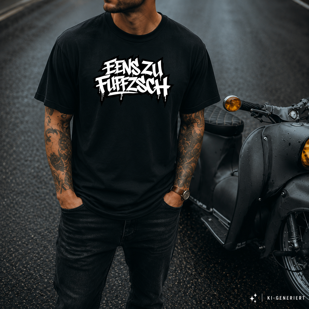 T-Shirt. Eenszufuffzsch.