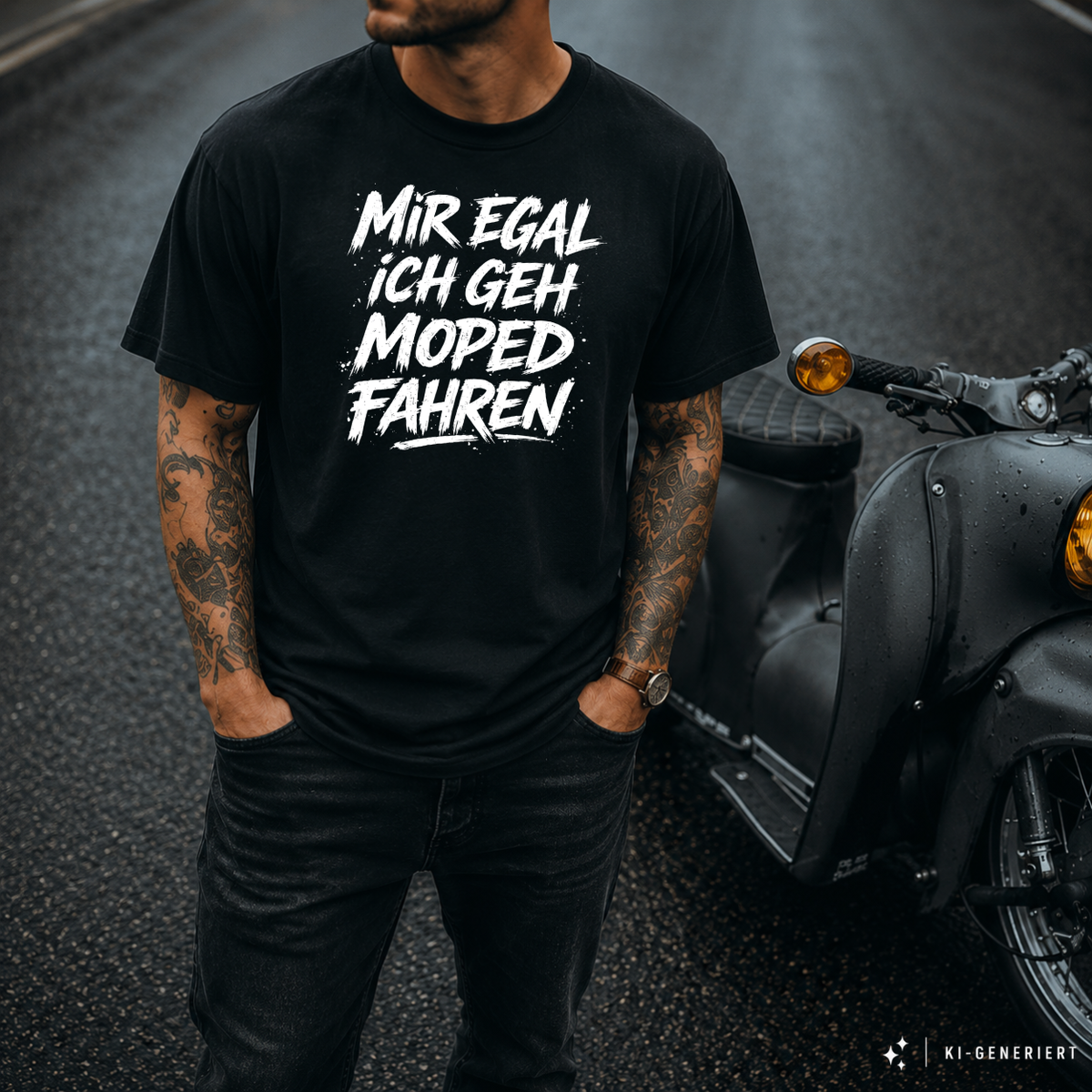 T-Shirt. Mir egal.