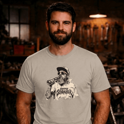 T-Shirt. Schuppenschrauber.