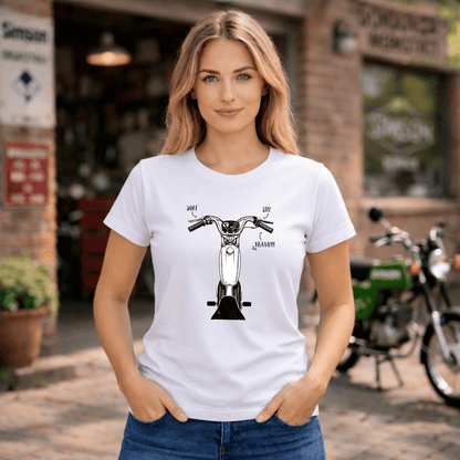 Mädels T-Shirt. Braaap!