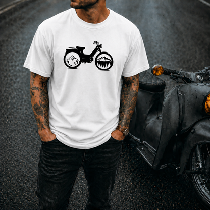 T-Shirt. Freiheit auf zwei Rädern.