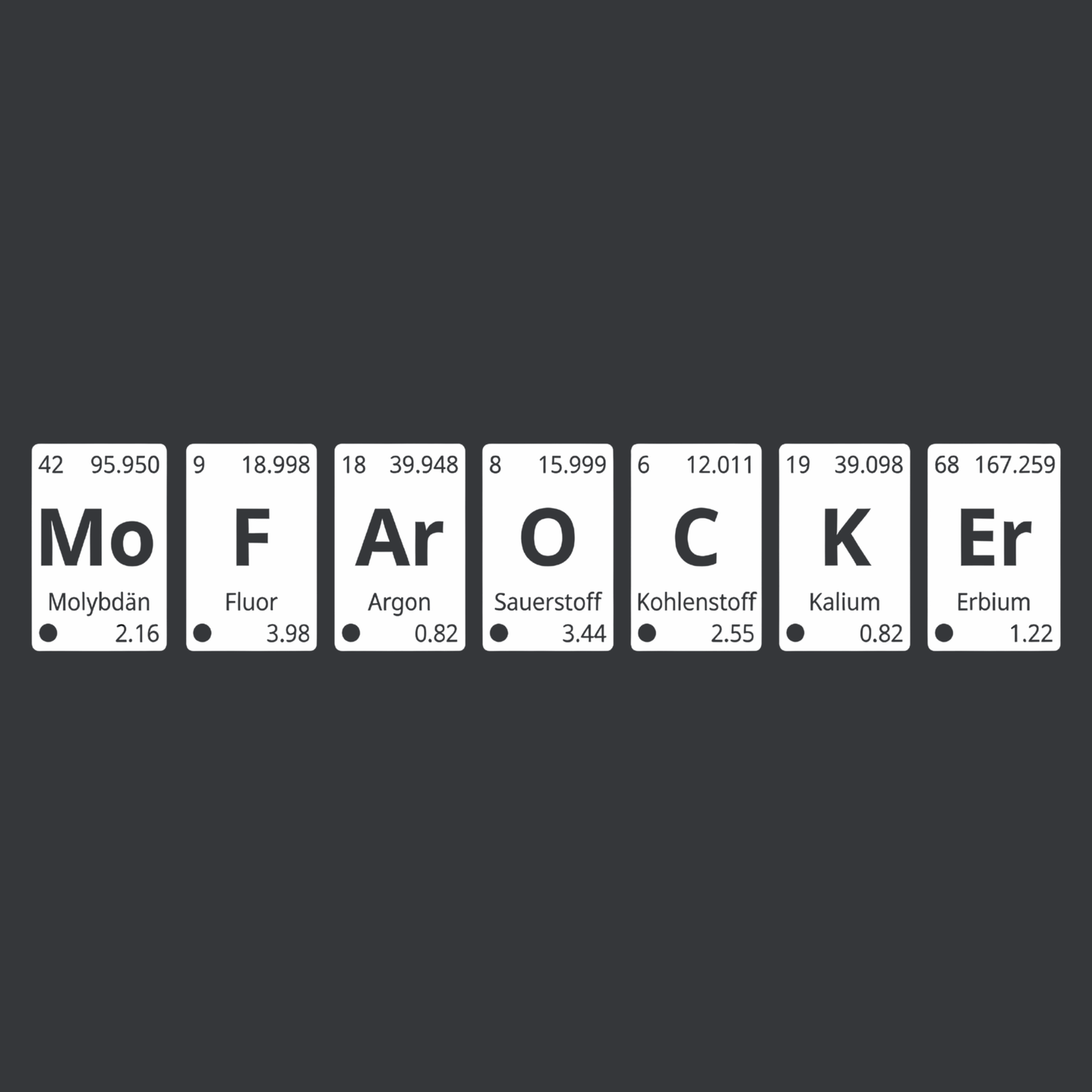 T-Shirt. Mofarocker.