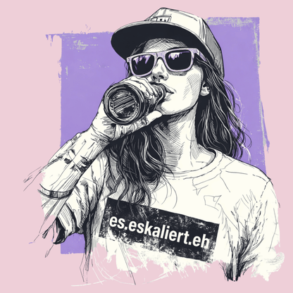 Mädels Hoodie Softstyle®. es.eskaliert.eh