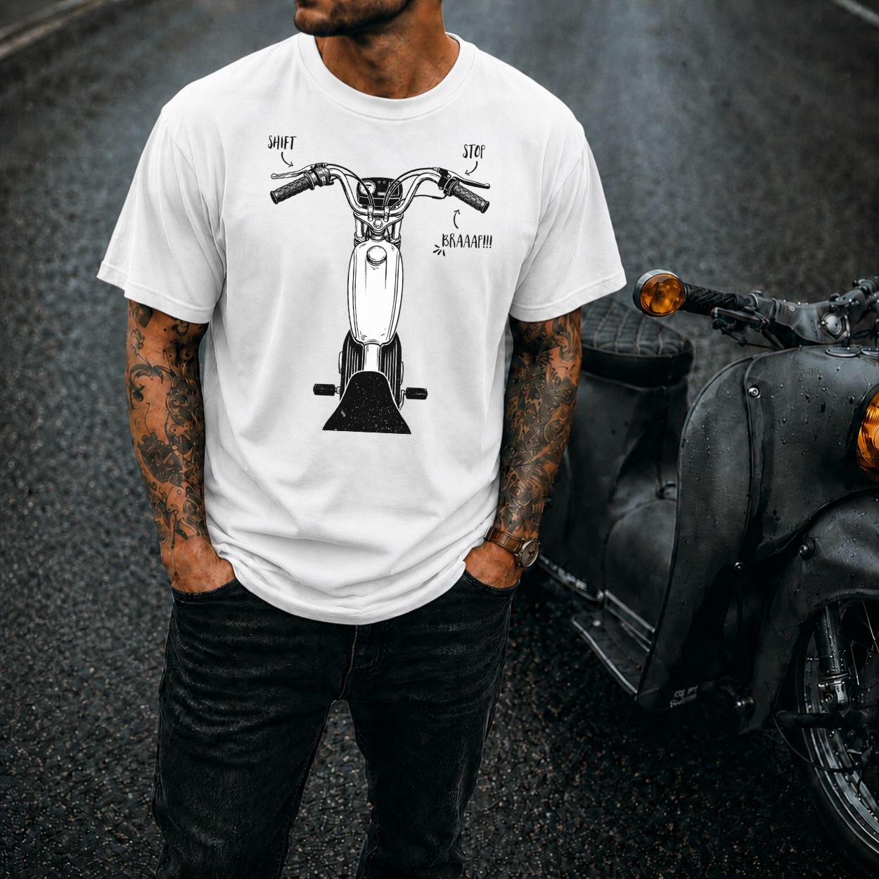 T-Shirt. Braaap!