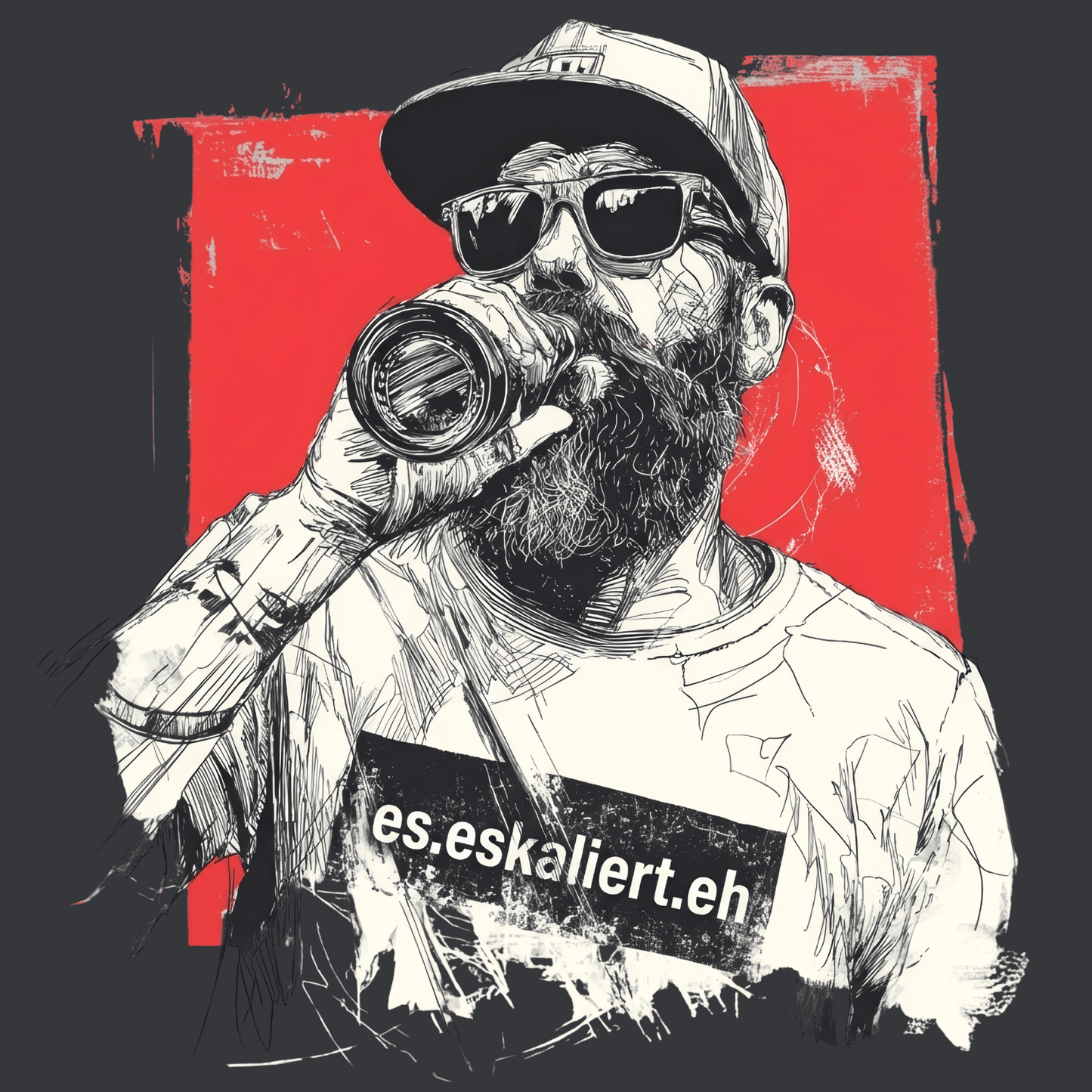 T-Shirt. Es eskaliert eh.