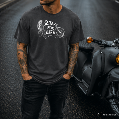 T-Shirt. 2 Takt for Life.